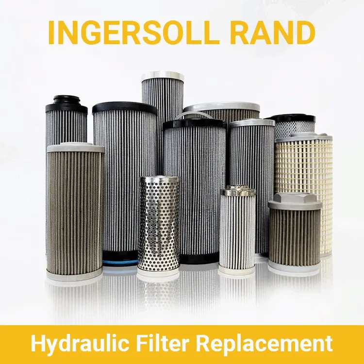 INGERSOLL RAND Hydraulic Oil Filter Replacement