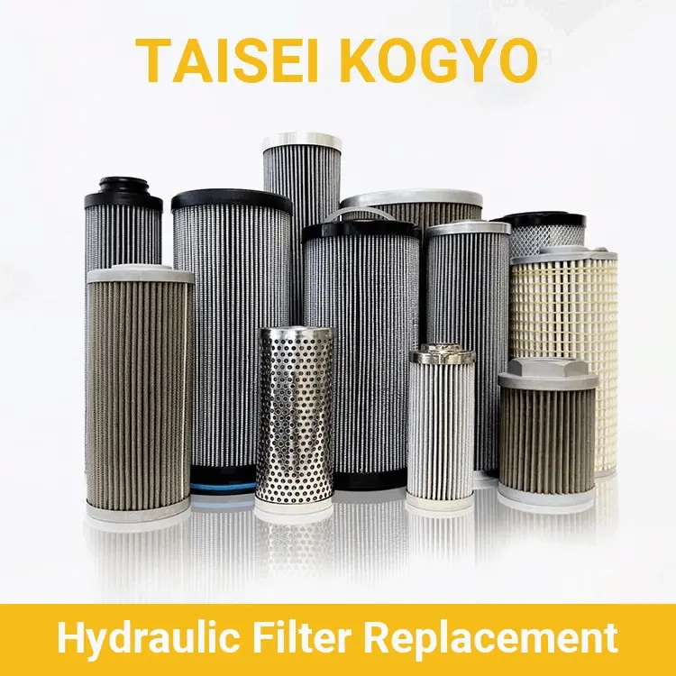 TAISEI KOGYO Hydraulic Oil Filter Replacement